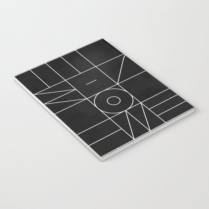 My Favorite Geometric Patterns No.9 - Black Notebook Gallery Image 3