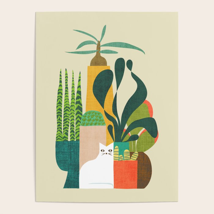 Still life with cat Poster Gallery Image 1