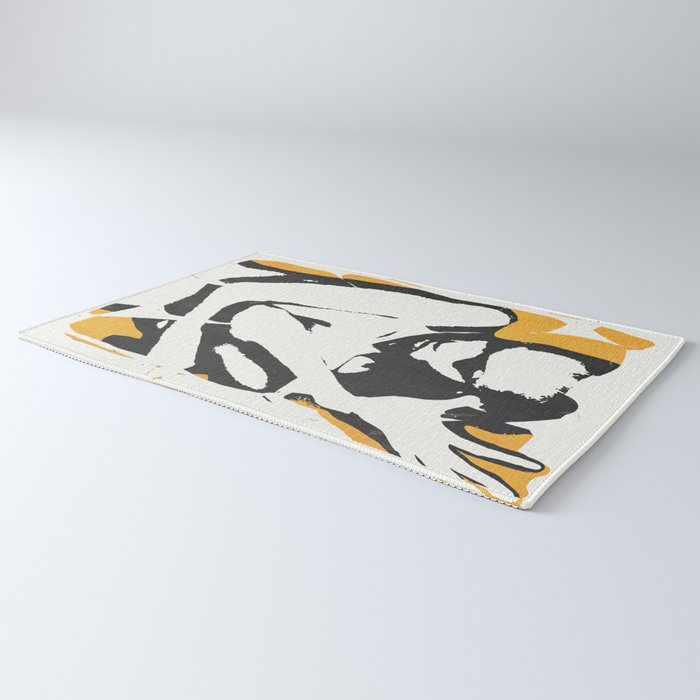 nude woman/ portrait Rug Gallery Image 3