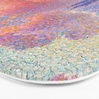 Henri Edmond Cross The Pink Cloud (1896) painting in high resolution  Bath Mat Gallery Image 3