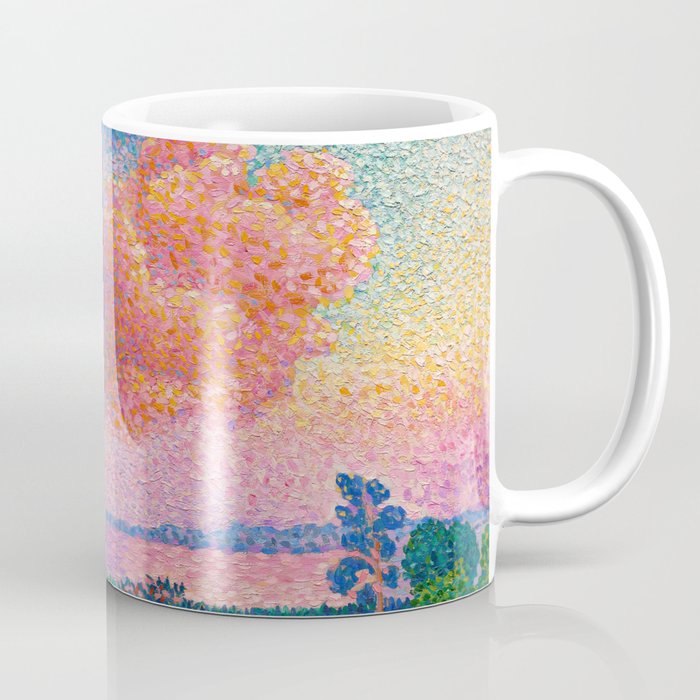 Henri Edmond Cross The Pink Cloud (1896) painting in high resolution  Coffee Mug Gallery Image 1