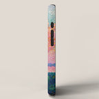 Henri Edmond Cross The Pink Cloud (1896) painting in high resolution  iPhone Case Gallery Image 2