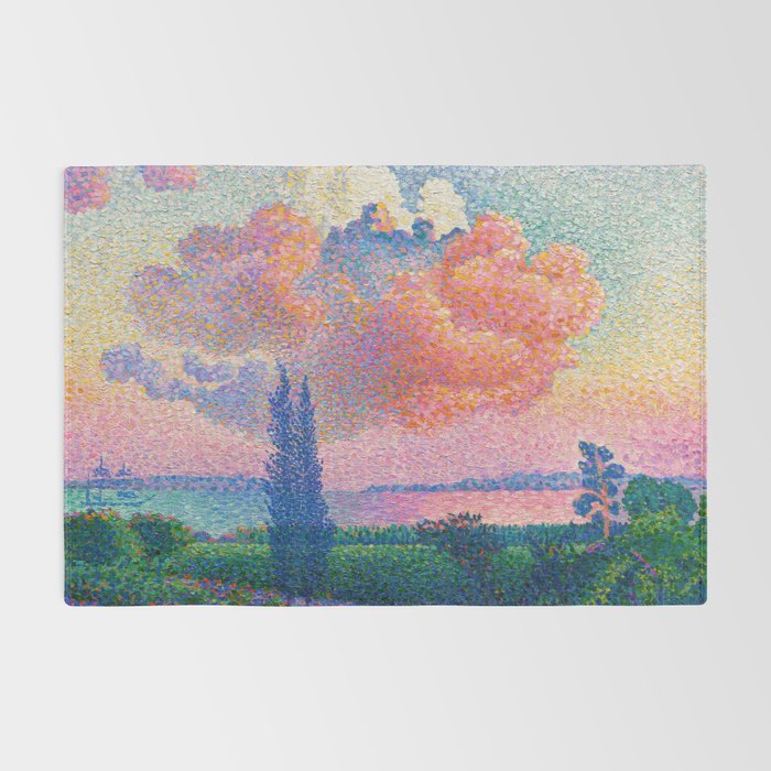 Henri Edmond Cross The Pink Cloud (1896) painting in high resolution  Rug Gallery Image 2