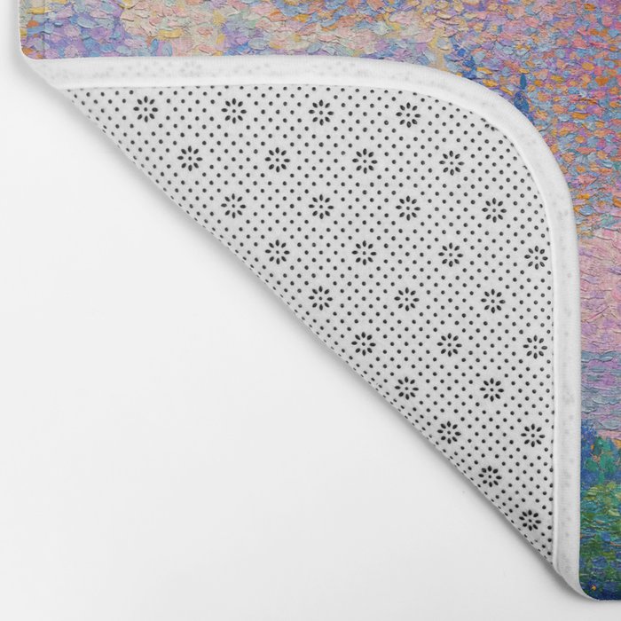 Henri Edmond Cross The Pink Cloud (1896) painting in high resolution  Bath Mat Gallery Image 2