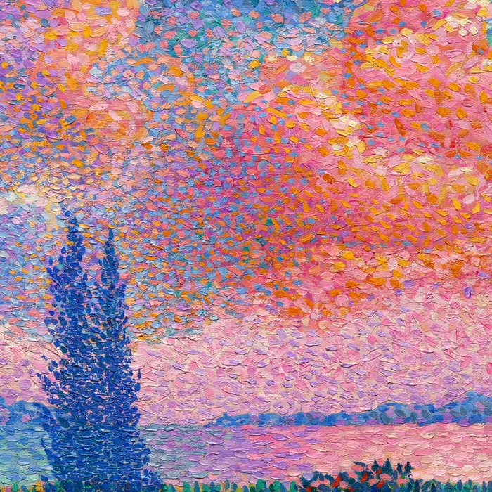 Henri Edmond Cross The Pink Cloud (1896) painting in high resolution  Coffee Mug Gallery Image 2