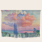 Henri Edmond Cross The Pink Cloud (1896) painting in high resolution  Wall Hanging Gallery Image 1