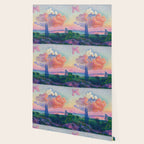 Henri Edmond Cross The Pink Cloud (1896) painting in high resolution  Wallpaper Gallery Image 2