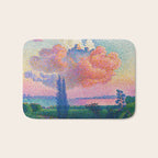 Henri Edmond Cross The Pink Cloud (1896) painting in high resolution  Bath Mat Gallery Image 1