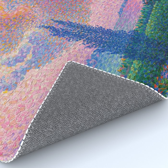 Henri Edmond Cross The Pink Cloud (1896) painting in high resolution  Rug Gallery Image 4