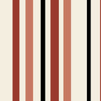Classic Stripes XI - Neutral Pink Coffee Mug Gallery Image 2