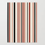 Classic Stripes XI - Neutral Pink Poster Gallery Image 4