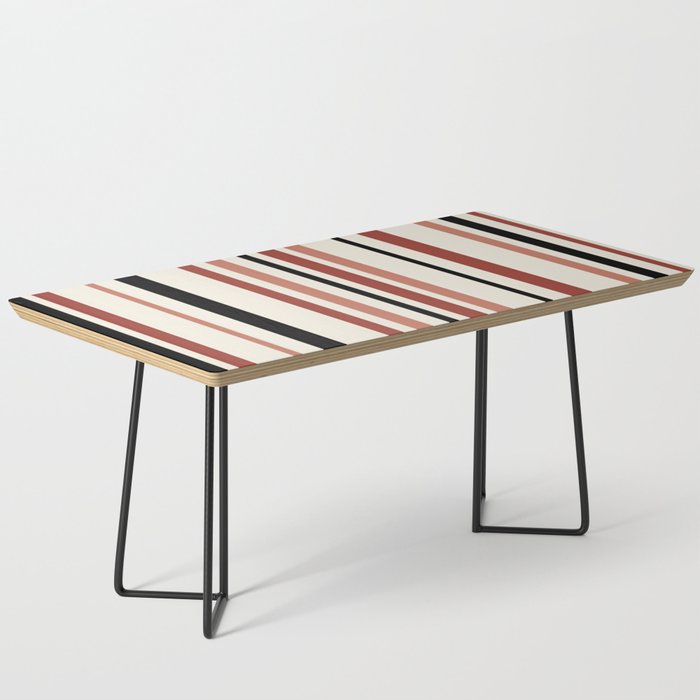 Classic Stripes XI - Neutral Pink Coffee Table Gallery Image 1