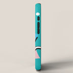 Memphis pattern 65 - 80s / 90s Retro iPhone Case Gallery Image 2