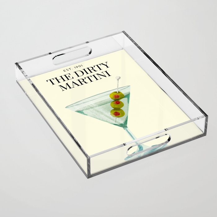 Dirty-Martini Acrylic Tray Gallery Image 1