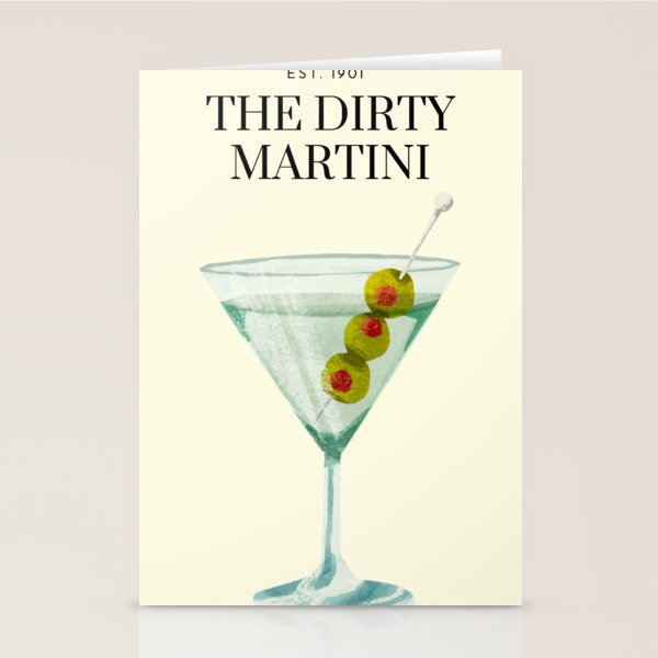 Dirty-Martini Stationery Card Gallery Image 2
