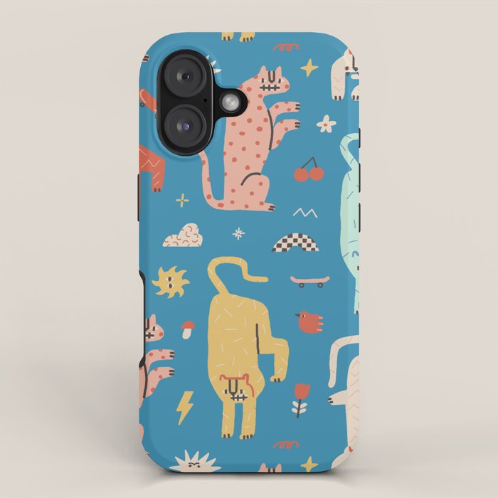 Trippy tigers iPhone Case Gallery Image 1
