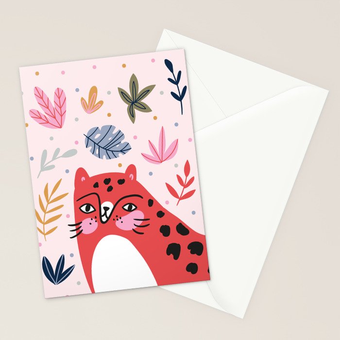 Wild cats Stationery Card Gallery Image 2