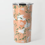 Modern floral blooms PGM7 Travel Mug Gallery Image 1