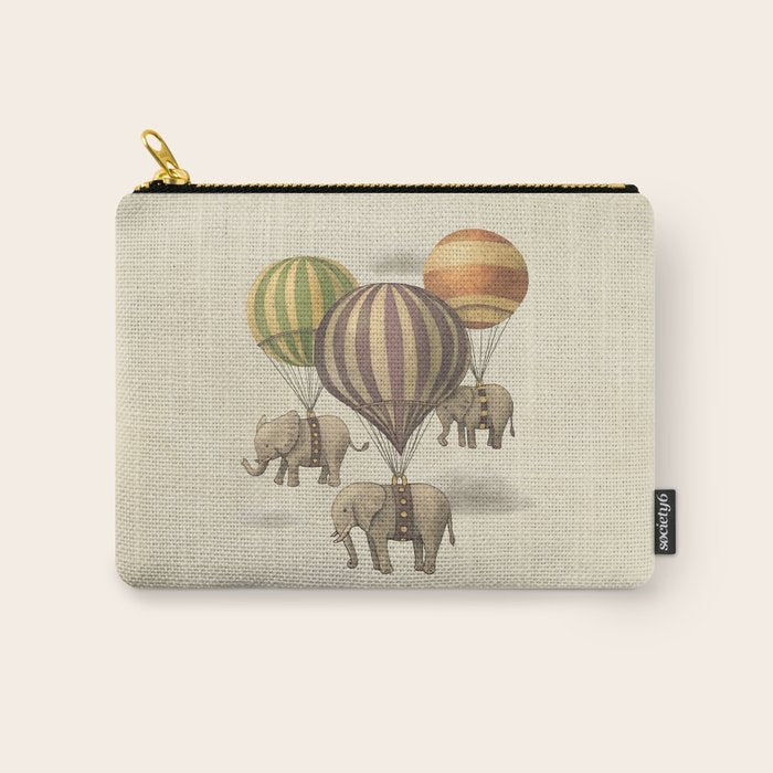 Flight of The Elephants Carry All Pouch Gallery Image 1