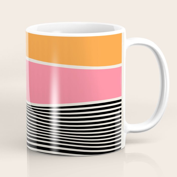 Wavy Ripples: Mid Century Edition Coffee Mug Gallery Image 1