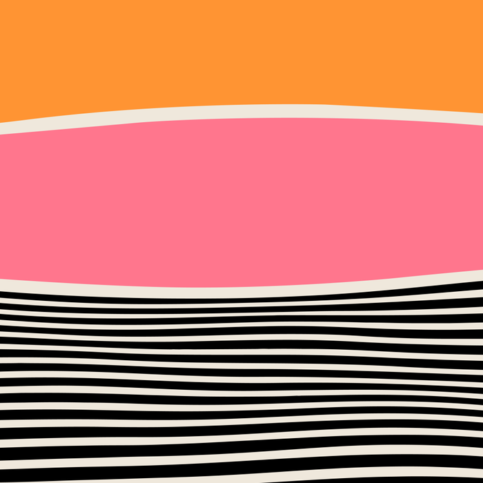 Wavy Ripples: Mid Century Edition Coffee Mug Gallery Image 2