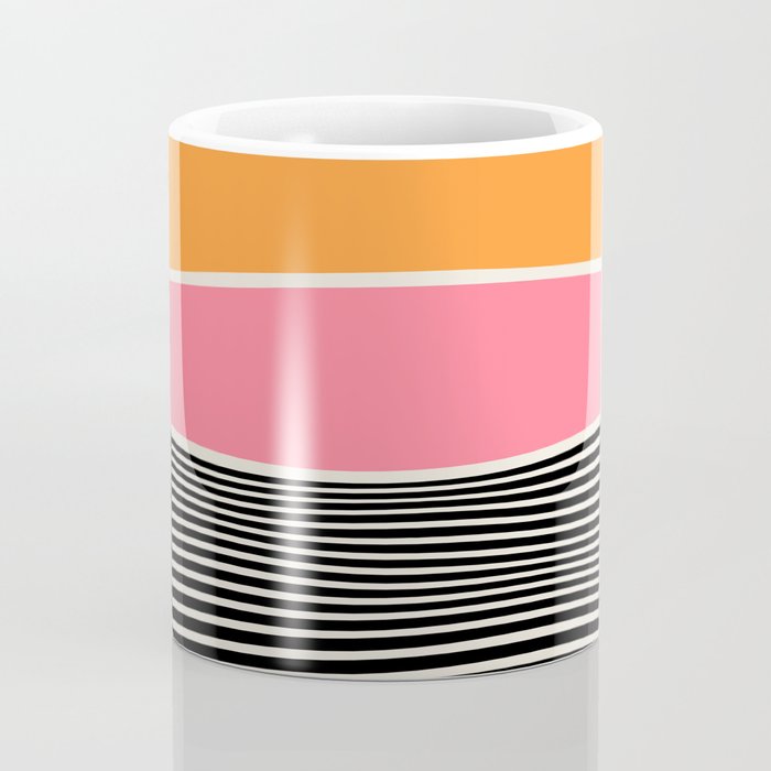 Wavy Ripples: Mid Century Edition Coffee Mug Gallery Image 4
