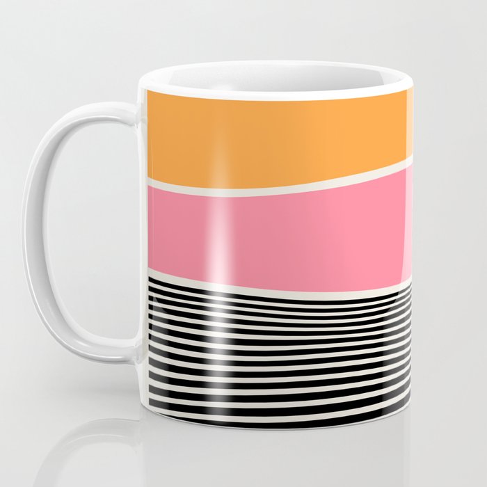 Wavy Ripples: Mid Century Edition Coffee Mug Gallery Image 3