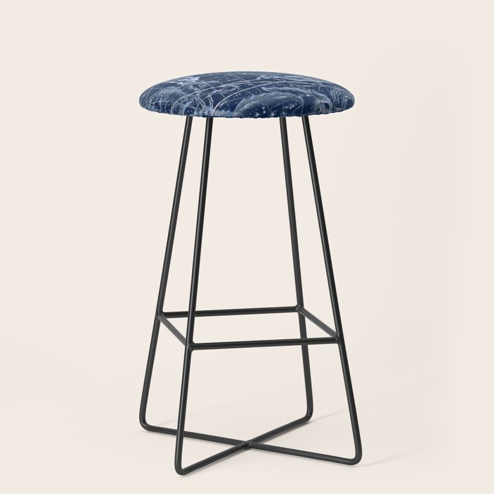 Pisces sky star map Stool Gallery Image 1