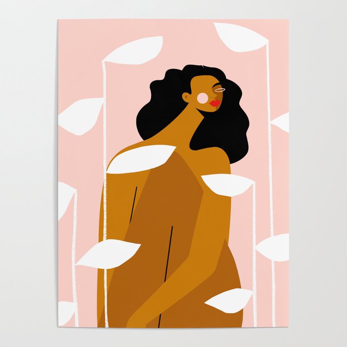 White Leaves Poster Gallery Image 4
