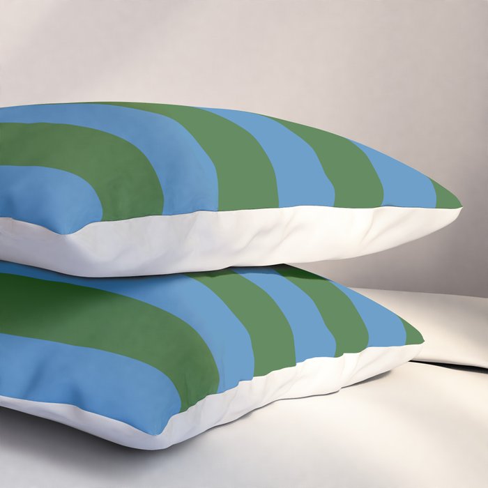 Abstraction_GEOMETRIC_STRIPE_LINE_COLORFUL_POP_ART_0701L Pillow Sham Gallery Image 3