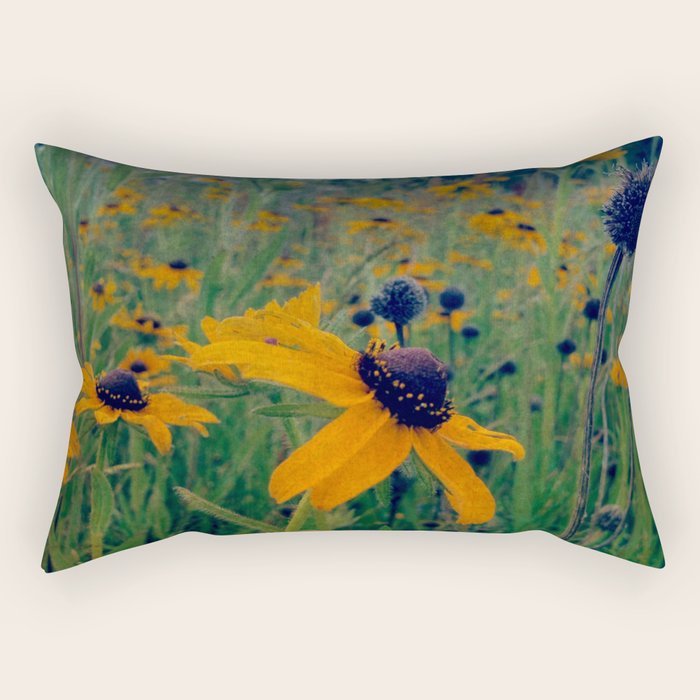 Flower Child Rectangular Pillow Gallery Image 1