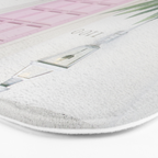 The Pink Door, Palm Springs, California Bath Mat Gallery Image 3