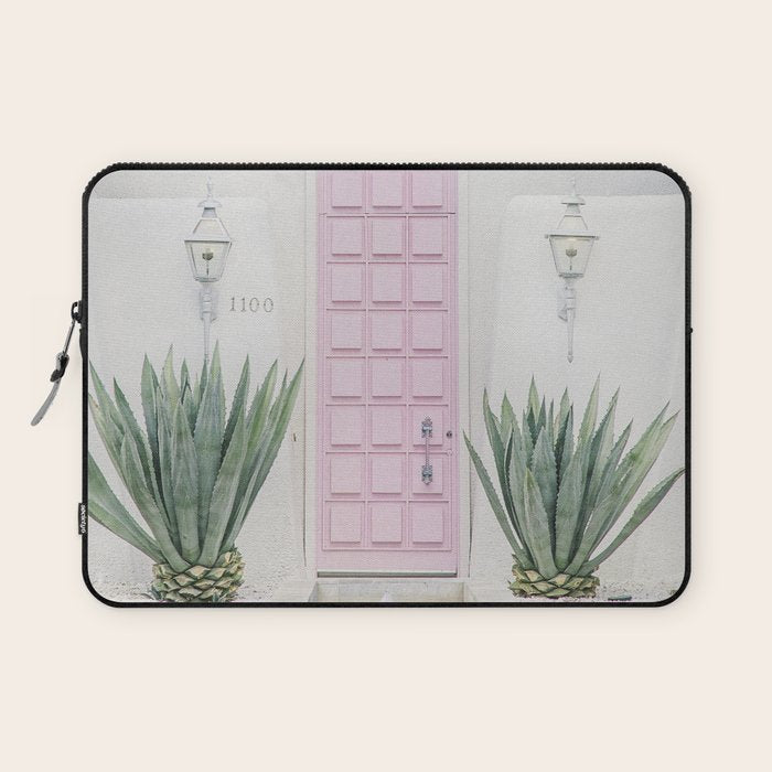 The Pink Door, Palm Springs, California Laptop Sleeve Gallery Image 1