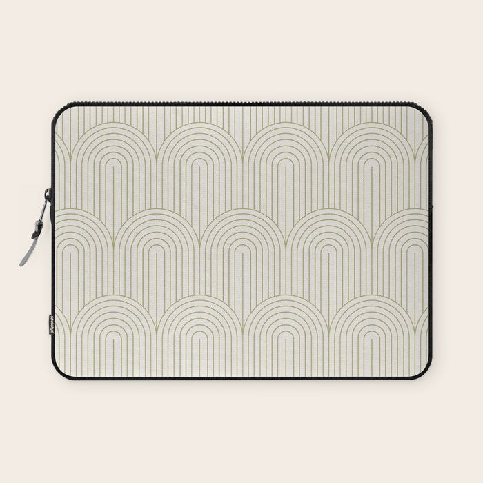 Art Deco Arch Pattern XLIV Laptop Sleeve Gallery Image 1