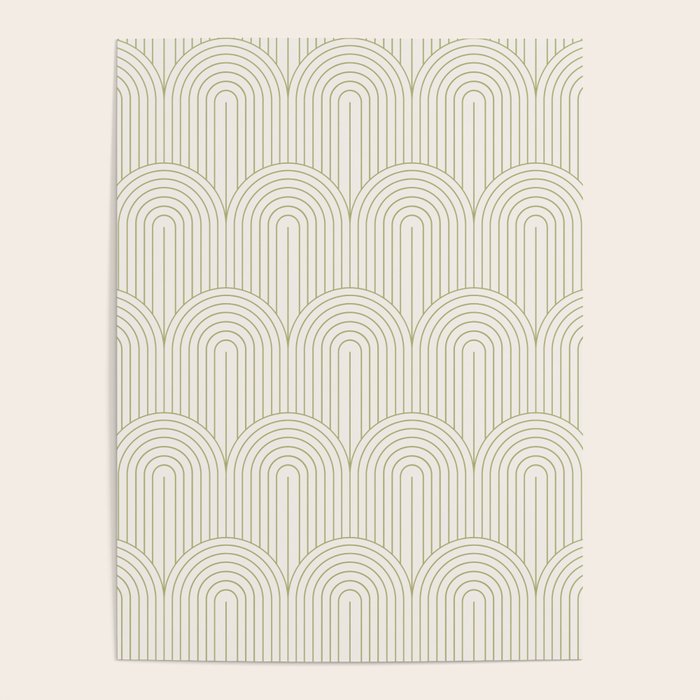 Art Deco Arch Pattern XLIV Poster Gallery Image 4