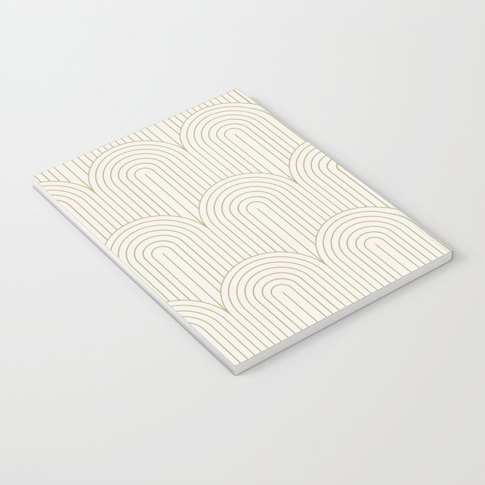 Art Deco Arch Pattern XLIV Notebook Gallery Image 3
