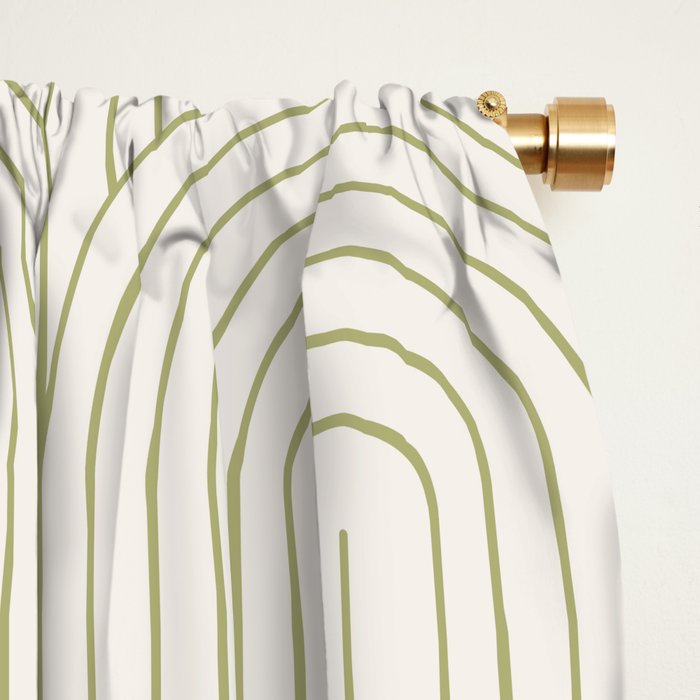 Art Deco Arch Pattern XLIV Window Curtain Gallery Image 2