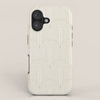 Art Deco Arch Pattern XLIV iPhone Case Gallery Image 1