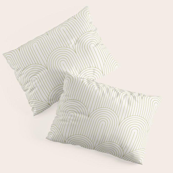Art Deco Arch Pattern XLIV Pillow Sham Gallery Image 3