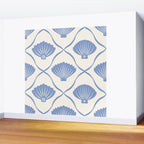Coastal Ocean Blue Seashells Wall Mural Gallery Image 2