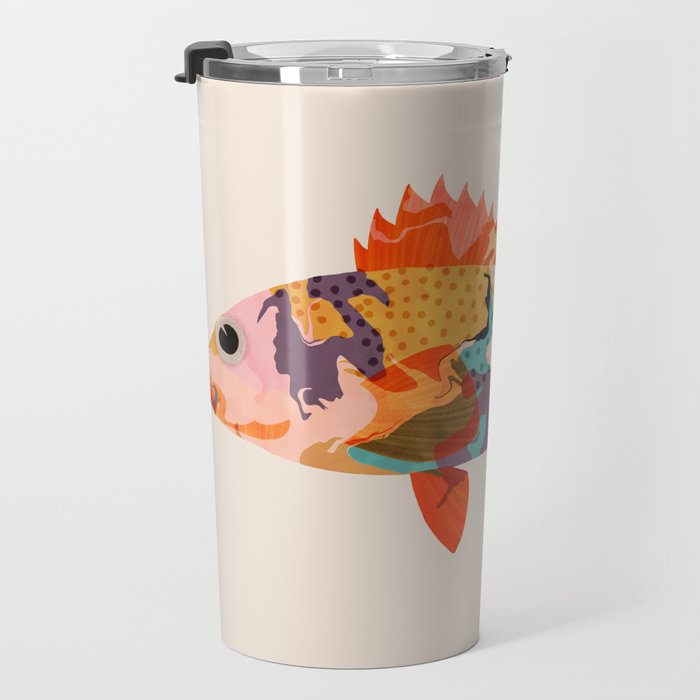 Tropical fish Travel Mug Gallery Image 3