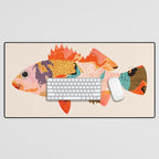 Tropical fish Desk Mat Gallery Image 1