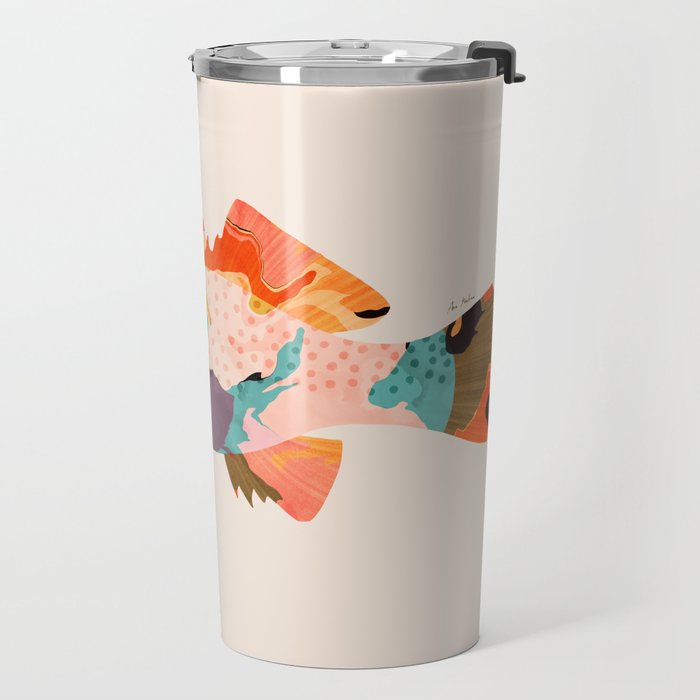 Tropical fish Travel Mug Gallery Image 2