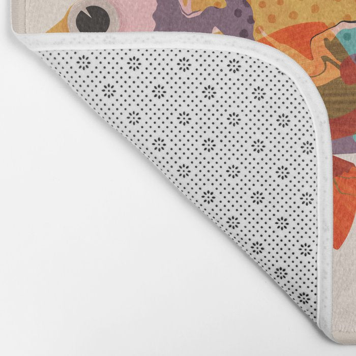 Tropical fish Bath Mat Gallery Image 2