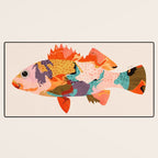 Tropical fish Desk Mat Gallery Image 3