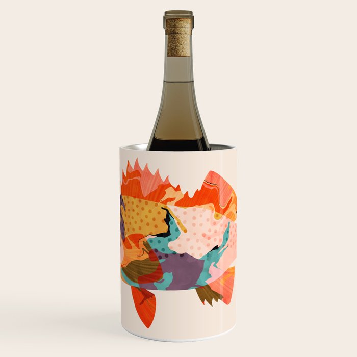 Tropical fish Wine Chiller Gallery Image 1