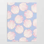 Seashell Pattern Poster Gallery Image 4