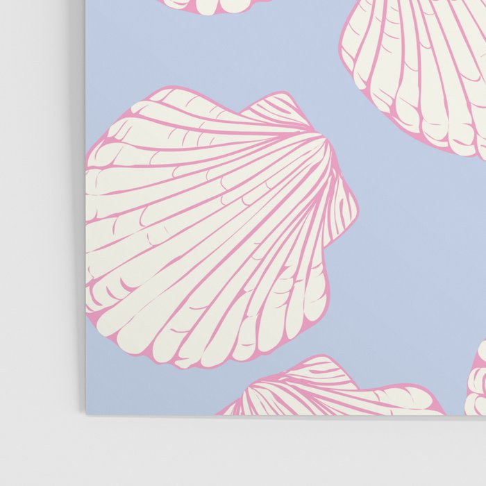 Seashell Pattern Poster Gallery Image 3