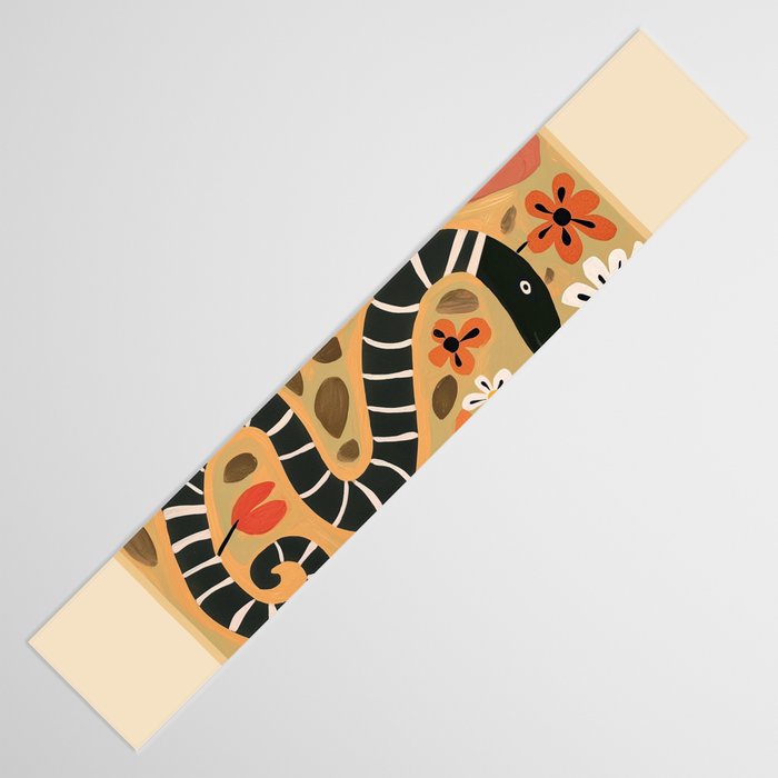 Striped Garden Snake I Table Runner Gallery Image 3