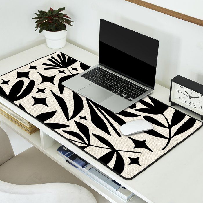 Cosmic Bloom Desk Mat Gallery Image 2